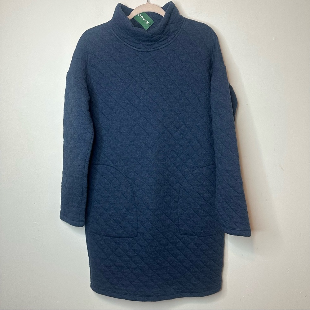 ORVIS Women’s Quilted Long Sleeve Dress Size M Medium NWT